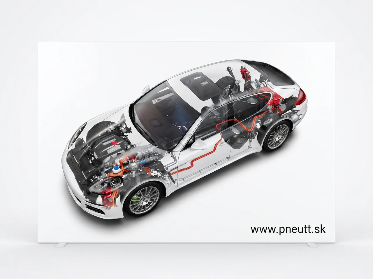 3D model na stene – Interiér a grafika, realizácia AD-REKLAMA Trnava