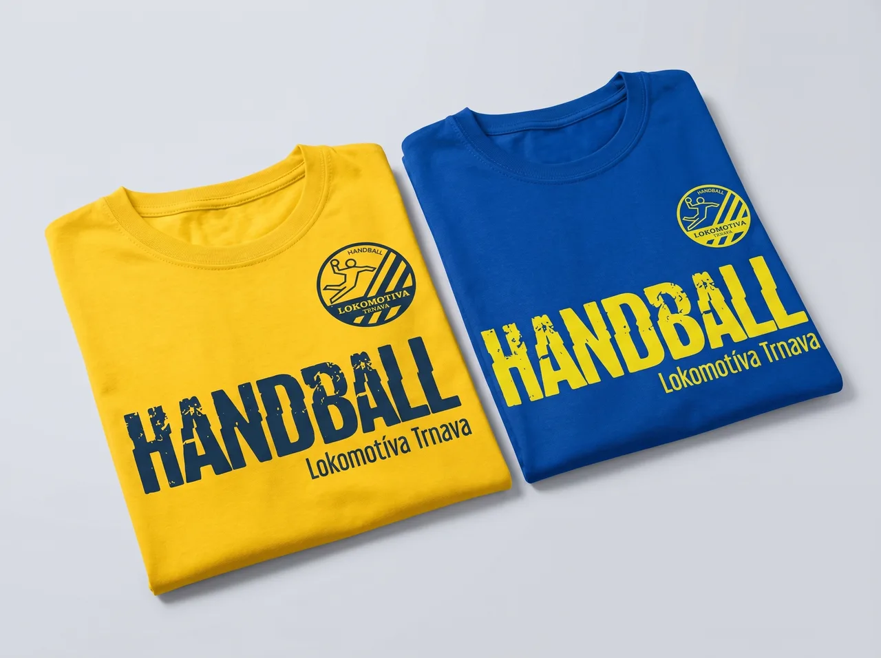 HANDBALL — dresy – Potlač textilu, realizácia AD-REKLAMA Trnava