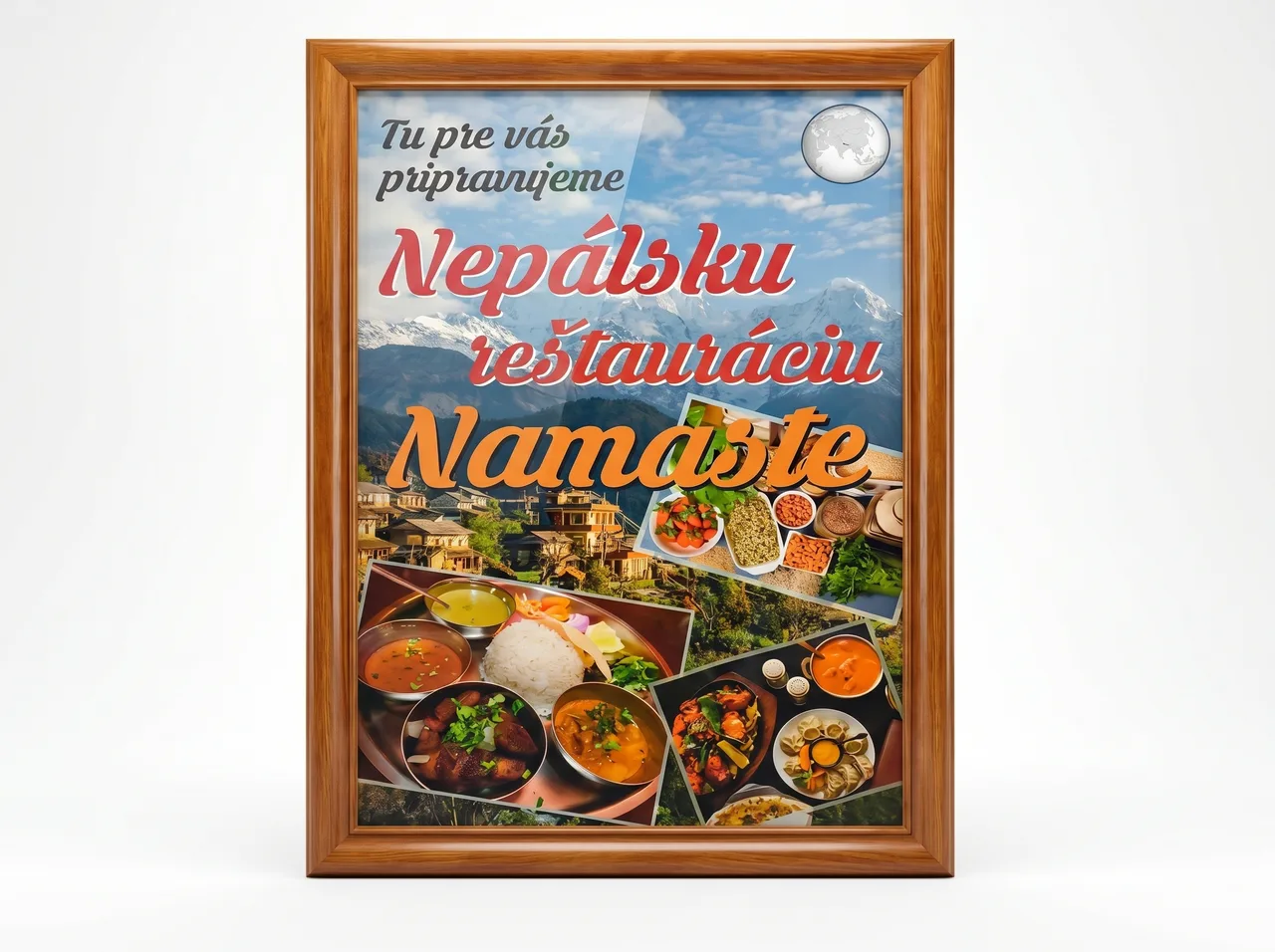 Nepálska kuchyňa — menu – Tlač a bannery, realizácia AD-REKLAMA Trnava